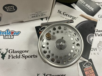 Hardy Bros Preloved - St George Spitfire 3in LHW Fly Reel (Boxed)(England)